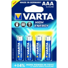 4er Pack Microbatterien Varta AAA  High Energy